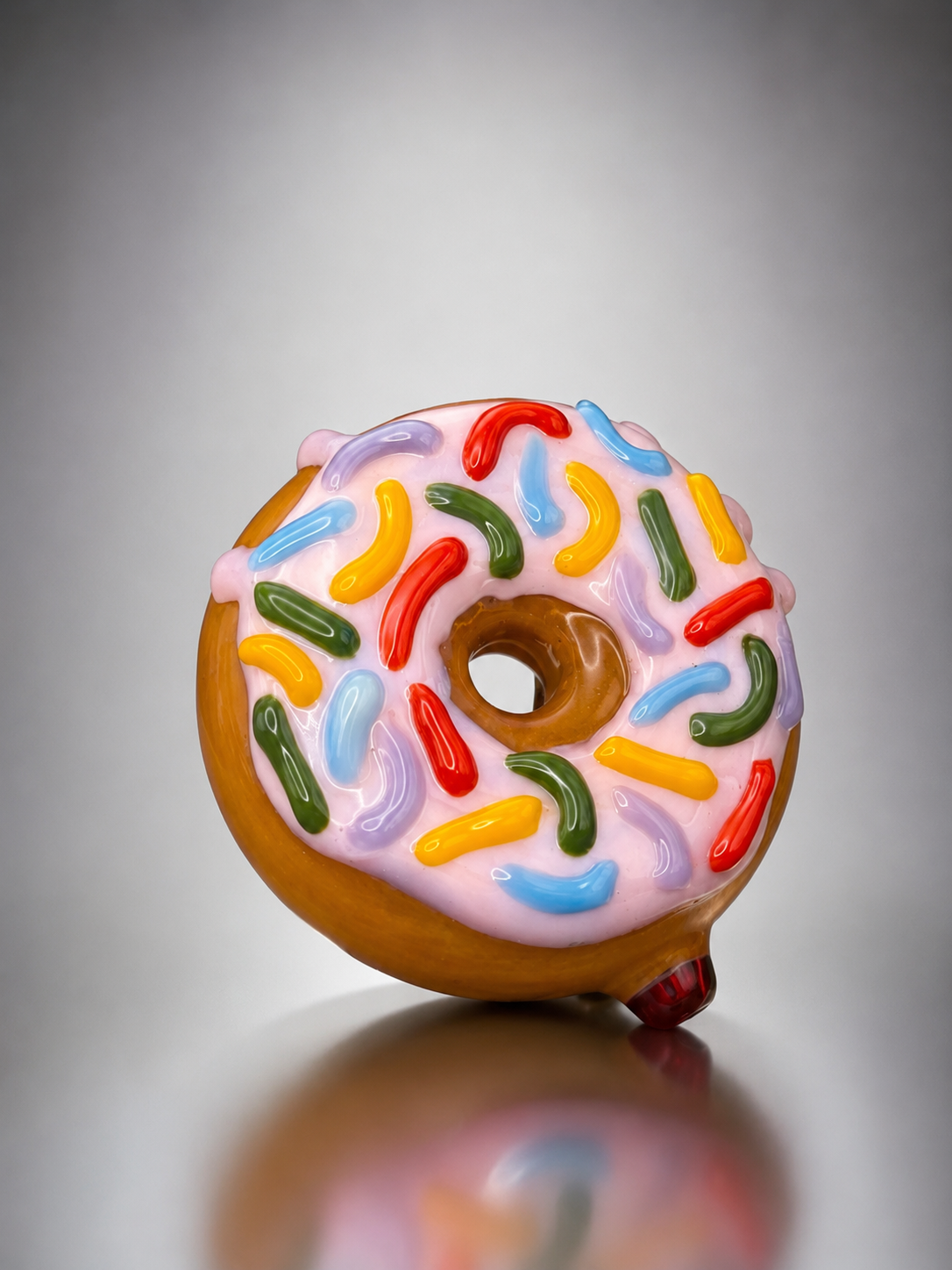 Strawberry Sprinkled Donut