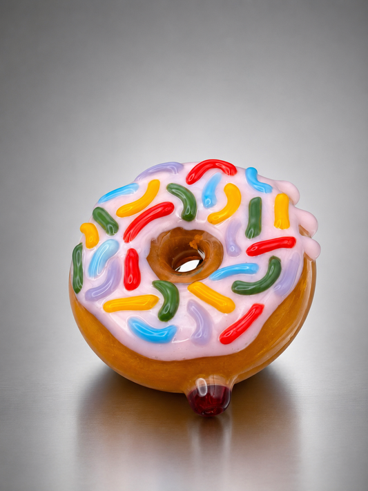 Strawberry Sprinkled Donut